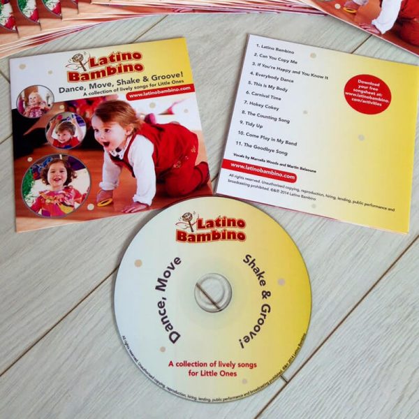 Latino Bambino Music CD